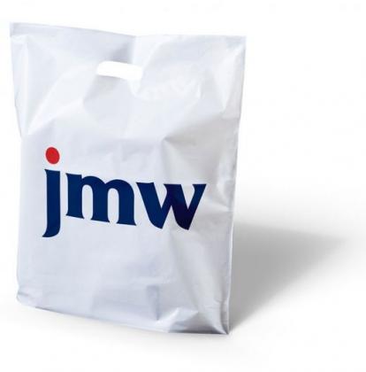 Printed Punched Handle Plastic bags