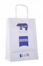 SOS Twisted Handle Paper Carrier Bag