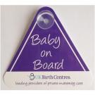 Baby On Board Sign.