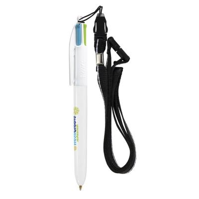 BIC® 4 Colours Fashion with lanyard