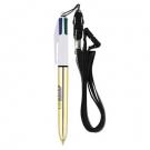 BIC® 4 Colours Shine with lanyard