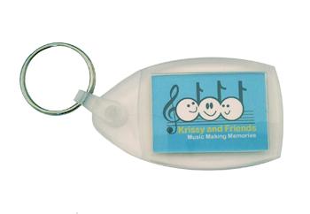 Acrylic Keyrings - 35mm x 24mm