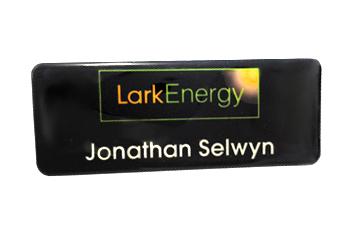 Name Badges with Dome