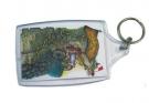 Acrylic Keyrings - 70mm x 45mm