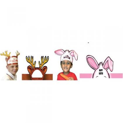 H-900 Paper Bunny Ears headwear