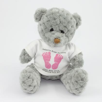 15cm Smokey Waffle bear T-shirt
