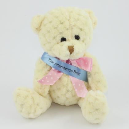 15cm Buttermilk Waffle bear sash