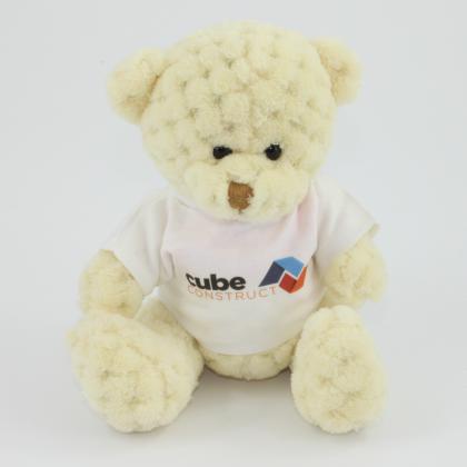 15cm Buttermilk Waffle bear T-shirt