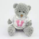 15cm Smokey Waffle bear T-shirt