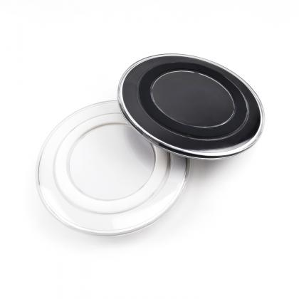 Cordless charger pad plastic