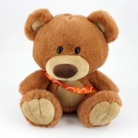 25cm Charlie Bear Caramel Sash