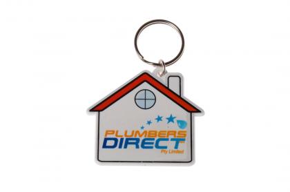 Recycled House Shaped Keyring