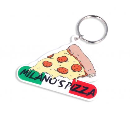 45mm Custom Shaped Keyring
