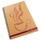 Enviro-Smart- A4 Natural Cover Wiro-Bound notepad recycled