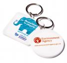 Recycled 45mm Circular Keyring
