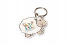 Recycled Sheep Shaped Keyring