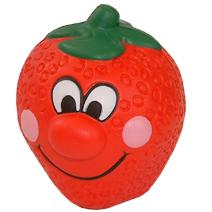 Strawberry with Face Stress Shape