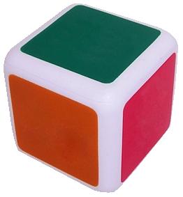 Cube 56mm with Round Corners Stress Shape