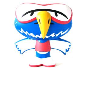 Bird Mascot Stress Shape