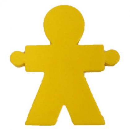 Puzzle Person Stress Shape