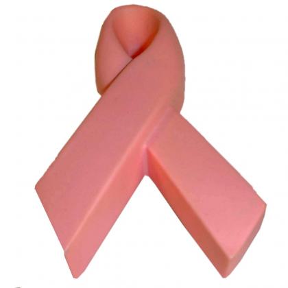 Pink Ribbon Stress Shape