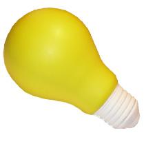 Light Bulb (yellow) Stress Shape