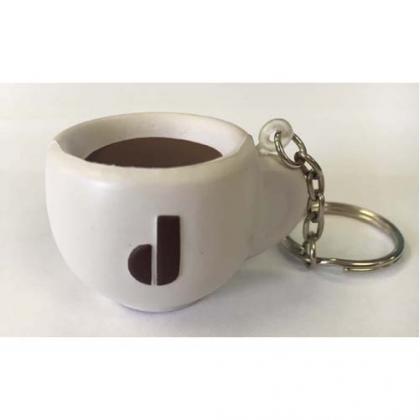 Coffee Cup Keyring Stress Shape