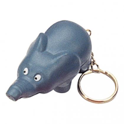 Elephant Keyring Stress Shape