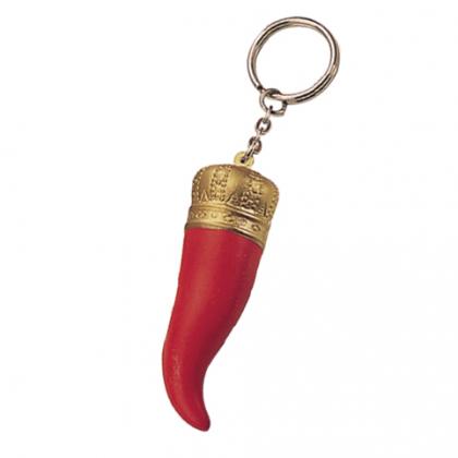 Viking Drinking Horn Keyring Stress Shape