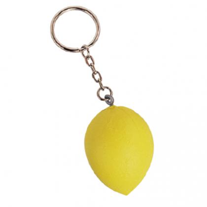 Lemon Keyring Stress Shape