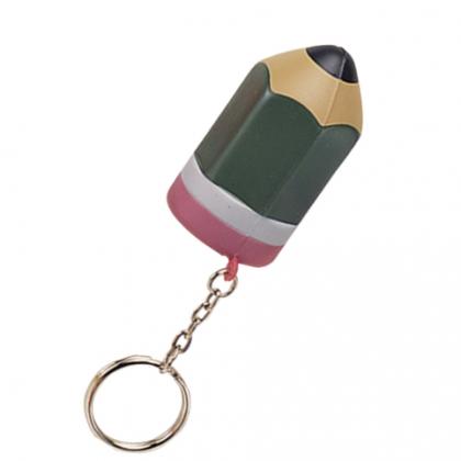 Pencil Keyring Stress Shape