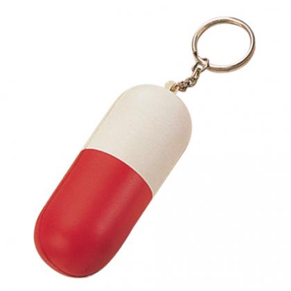 Small Capsule Keyring Stress Shape