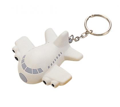 Plane Keyring Stress Shape