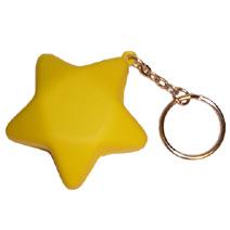 Star Large Keyring Stress Shape