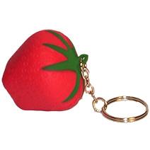 Strawberry Keyring Stress Shape