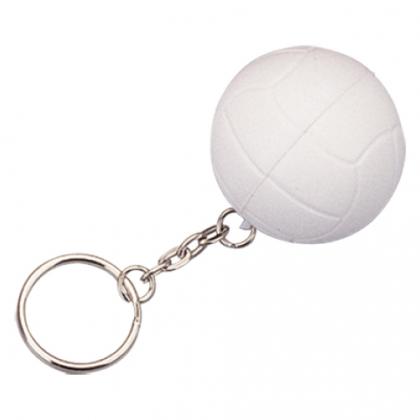 Volleyball Keyring Stress Shape