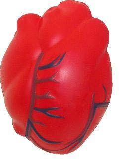 Heart with Veins Stress Shape