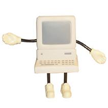 Computer Man Stress Shape