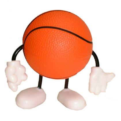 60mm Basketball Man Stress Shape