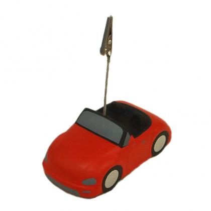 Racing Car Card Clip Stress Shape
