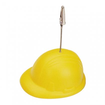 Hard Hat Card Clip Stress Shape
