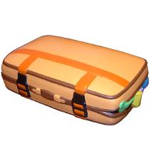 Suitcase Stress Shape