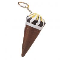 Ice Cream Cone Keyring Stress Shape