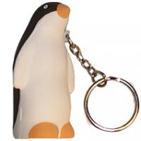 Penguin Standing Keyring Stress Shape