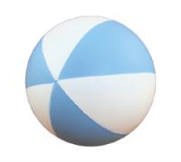 Beach Ball 2 Colours Stress Shape