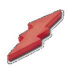 Lightning Bolt Stress Shape