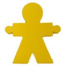 Puzzle Person Stress Shape