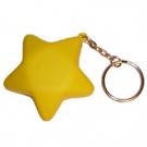 Star Large Keyring Stress Shape