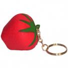 Strawberry Keyring Stress Shape