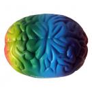 Brain Rainbow (Large) Stress Shape